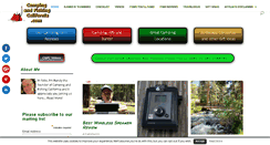 Desktop Screenshot of campingandfishingcalifornia.com